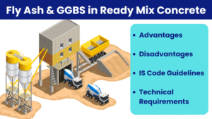 Fly Ash & GGBS in Ready Mix Concrete