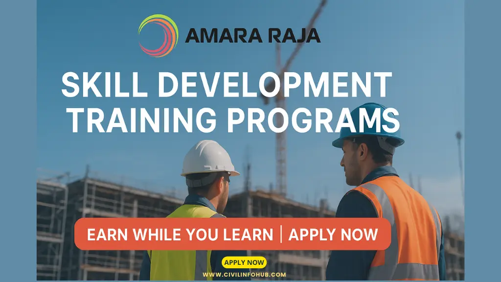 Amara Raja Infra Skill Development Training Programs