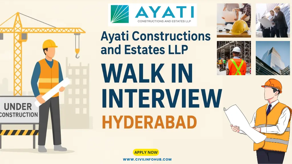 Ayati Constructions Recruitment 2025