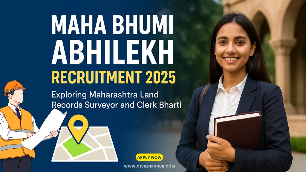Maha Bhumi Abhilekh exam pattern 2025