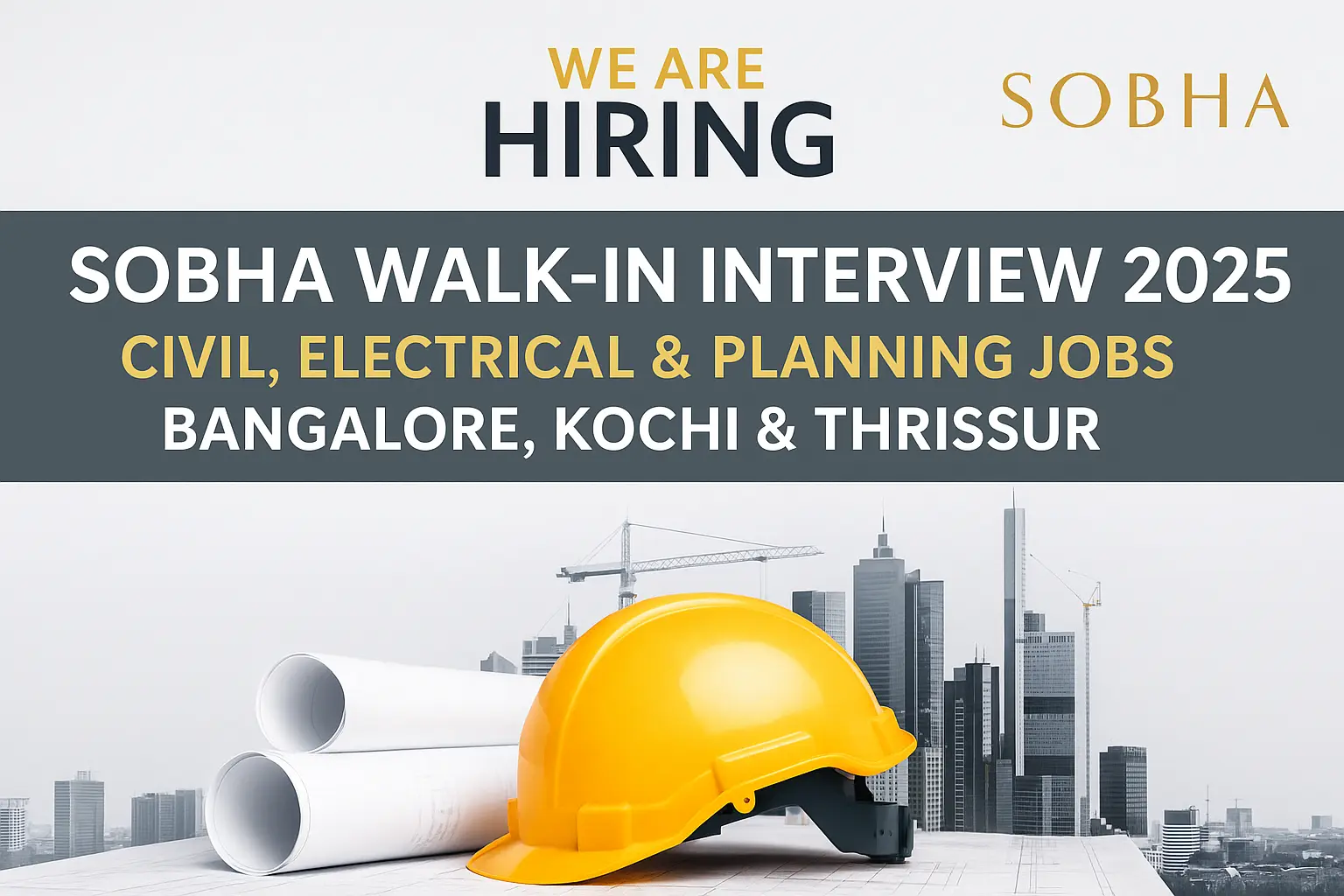 SOBHA Ltd Walk-In Interview